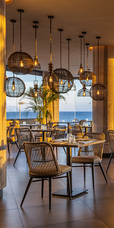  Beautiful sea views from the Ocean buffet of Hotel Faro, a Lopesan Collection Hotel in Maspalomas, Gran Canaria 